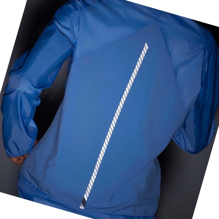 Salomon BONATTI CROSS WIND WINDBREAKERS Jakke Dame Blå | NO3162GSO