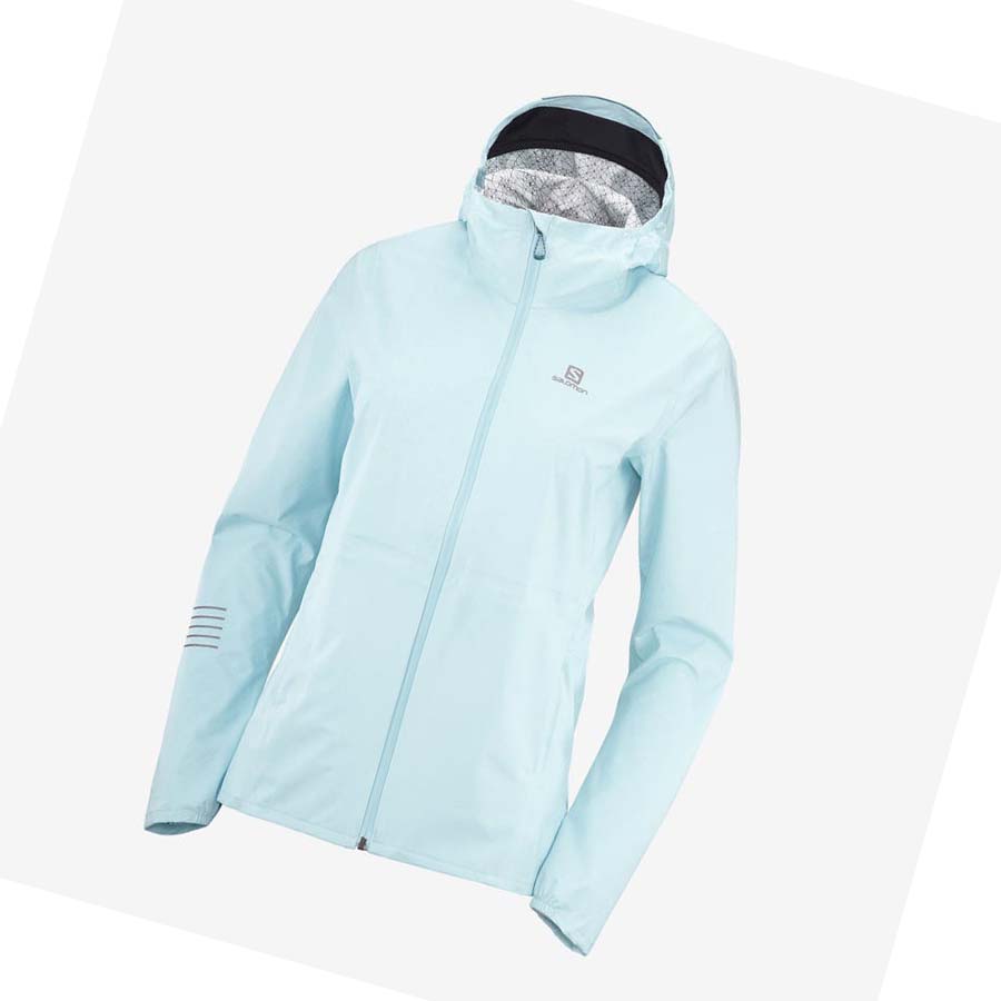 Salomon BONATTI WATERPROOF Jakke Dame Mint | NO3148MQZ