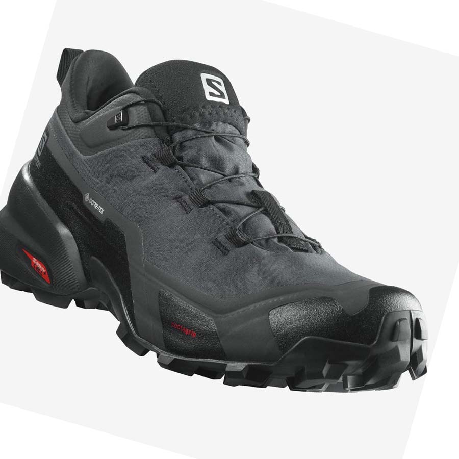 Salomon CROSS HIKE GORE-TEX Fjellsko Herre Svarte | NO2016RVD