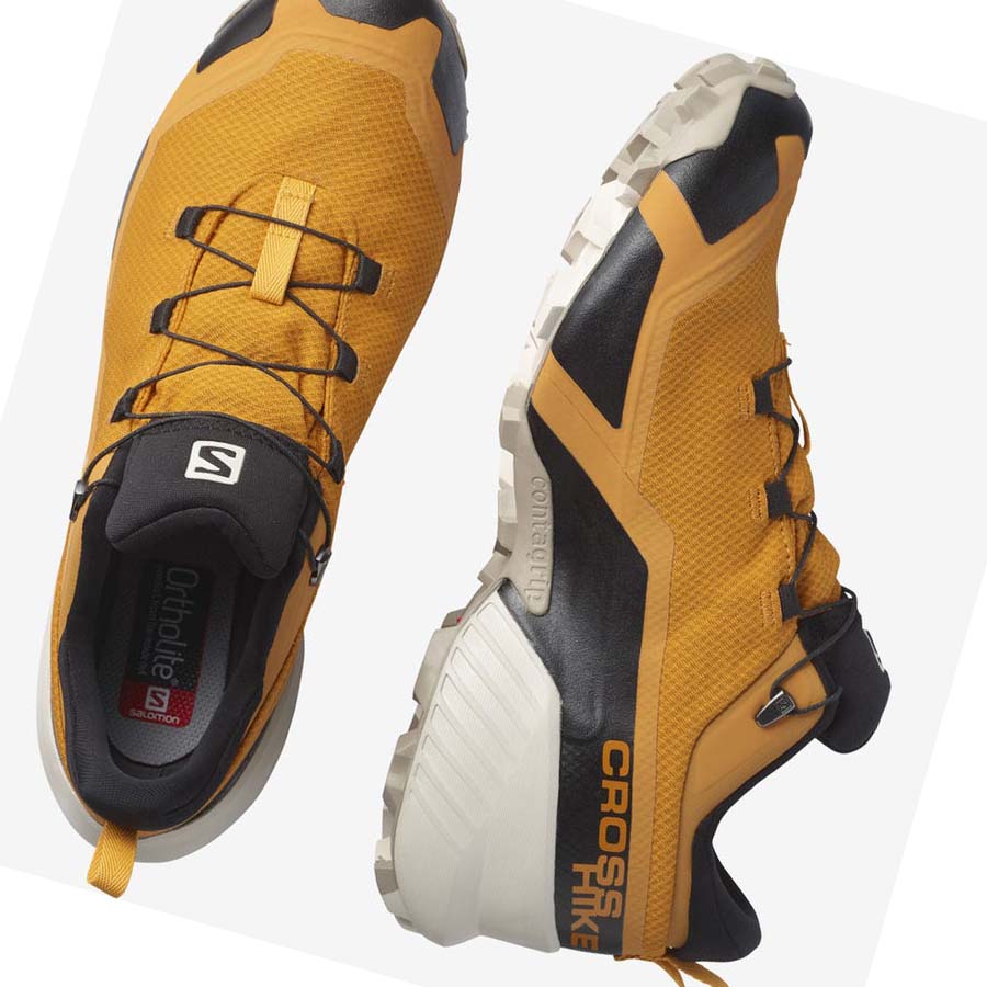 Salomon CROSS HIKE GORE-TEX Fjellsko Herre Oransje | NO2018YXF