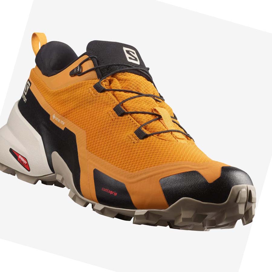 Salomon CROSS HIKE GORE-TEX Fjellsko Herre Oransje | NO2018YXF