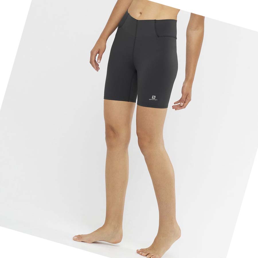 Salomon CROSS MULTI 7'' Shorts Dame Svarte | NO3259GSO