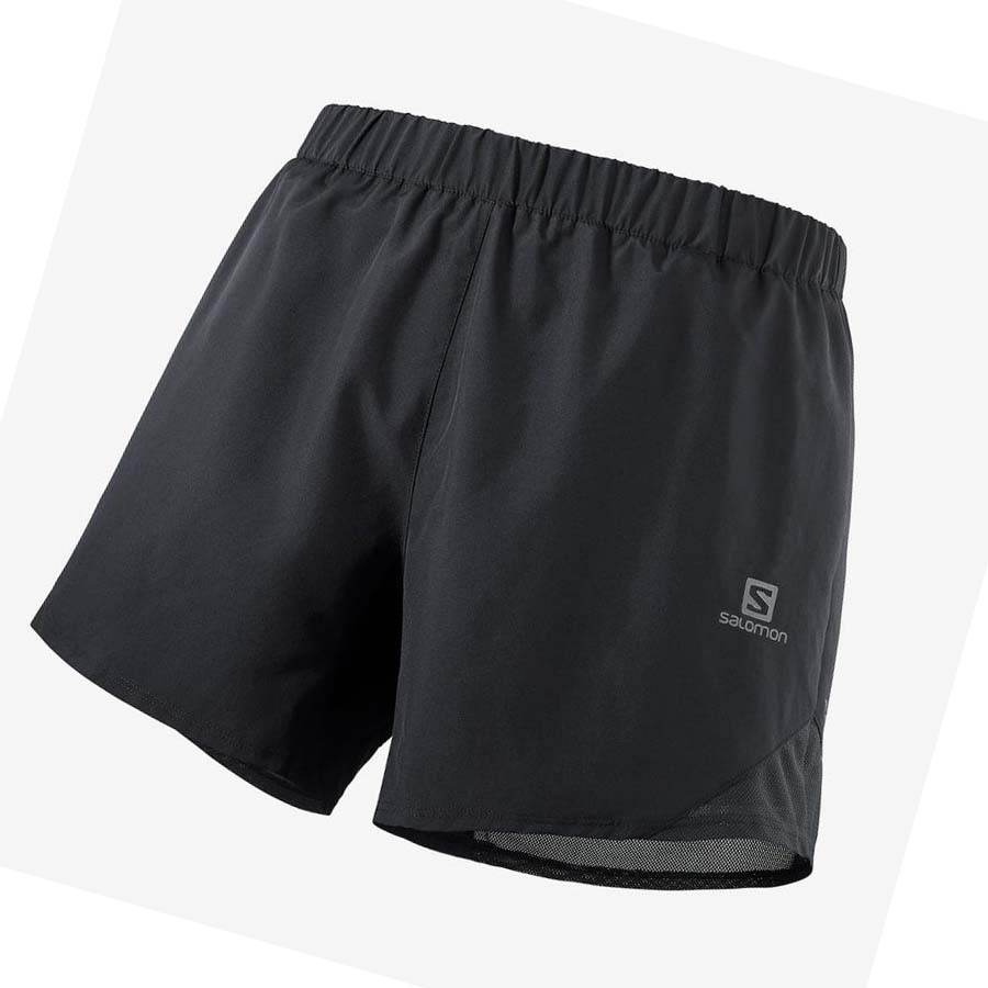 Salomon CROSS REBEL 5\'\' Shorts Herre Svarte | NO2447WNB