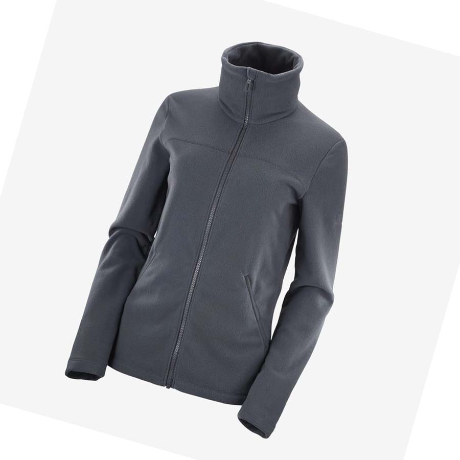 Salomon ESSENTIAL COSY FLEECE Hettegensere Dame Svarte | NO3113KOR