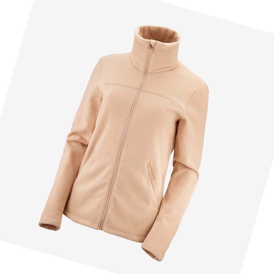 Salomon ESSENTIAL COSY FLEECE Hettegensere Dame Rosa | NO3114LIS