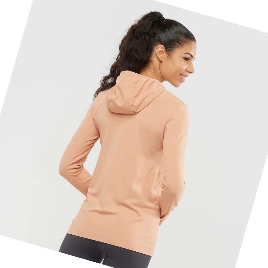 Salomon ESSENTIAL SEAMLESS Hettegensere Dame Rosa | NO3092CTV