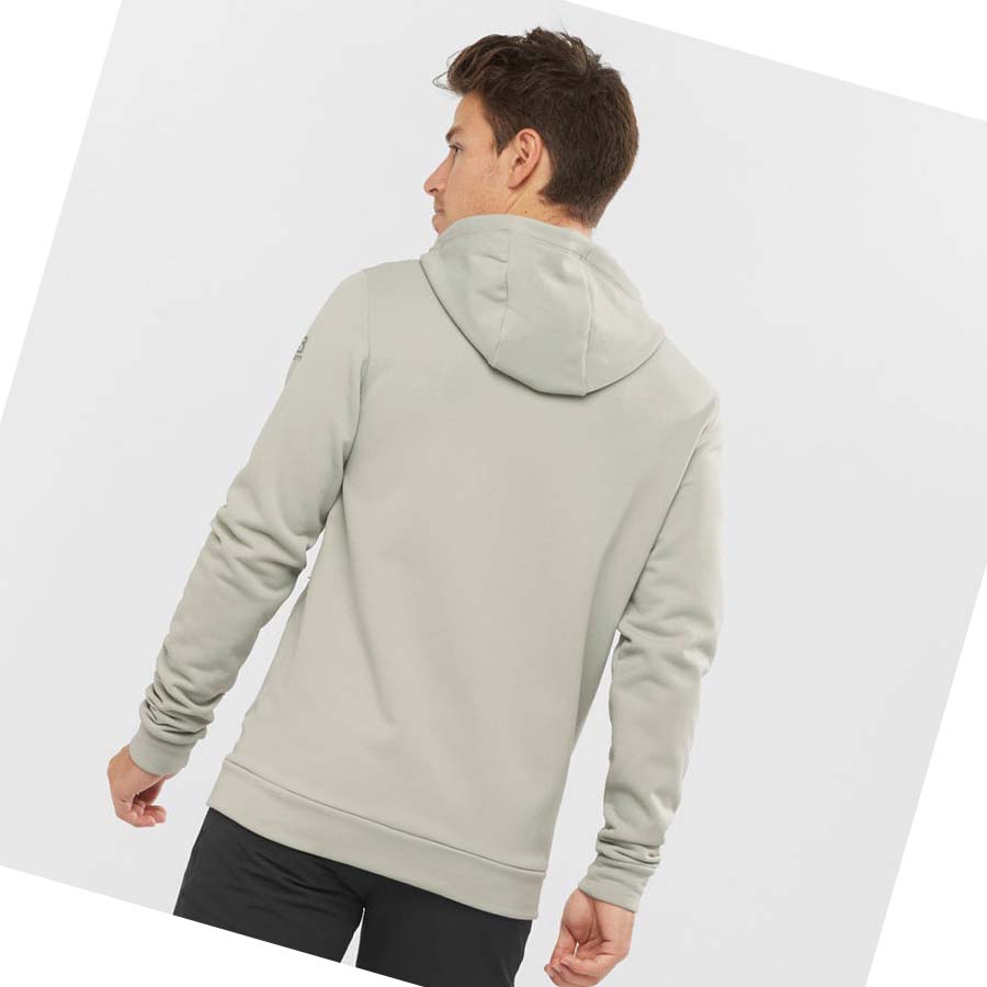 Salomon ESSENTIAL WARM FLEECE Hettegensere Herre Beige | NO2429JPQ