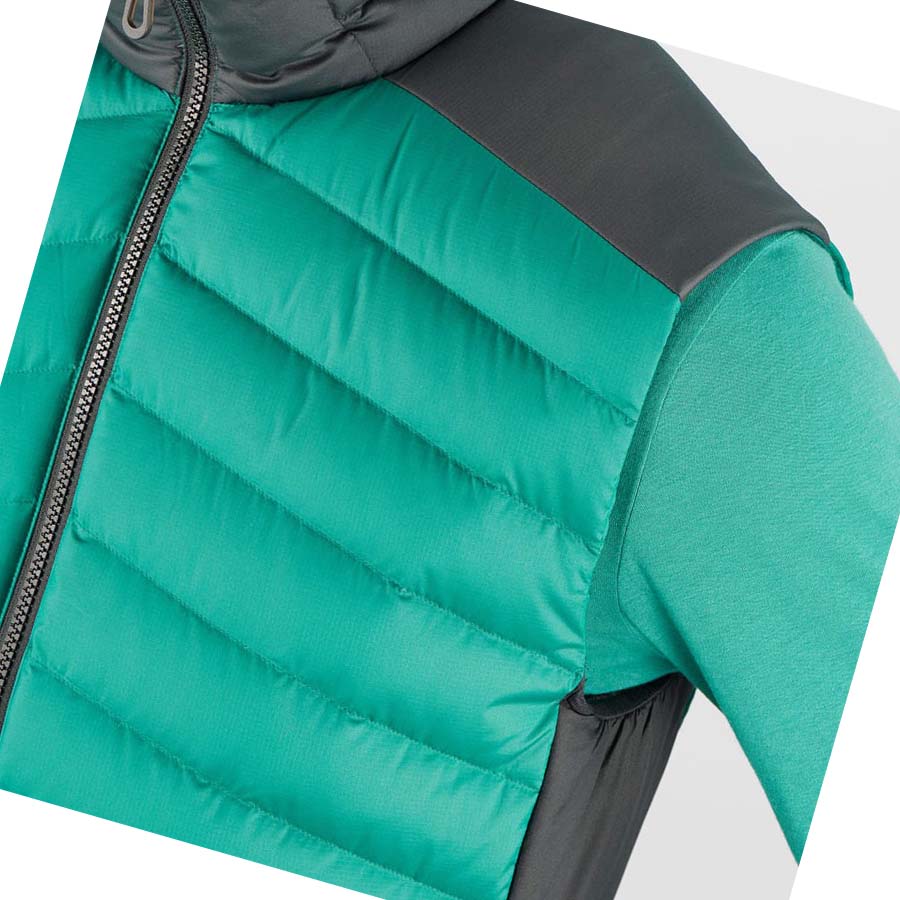 Salomon ESSENTIAL XWARM DOWN INSULATED Jakke Herre Grønn | NO2309DFM