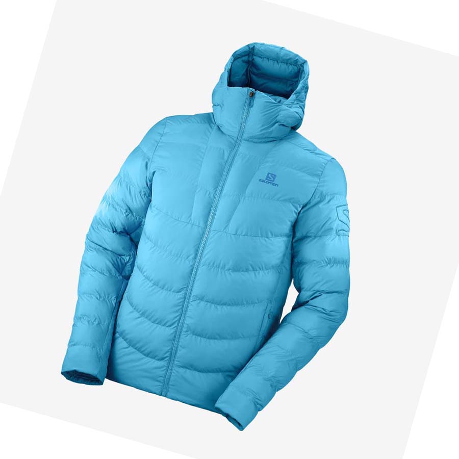 Salomon ESSENTIAL XWARM INSULATED Jakke Herre Blå | NO2311GSO