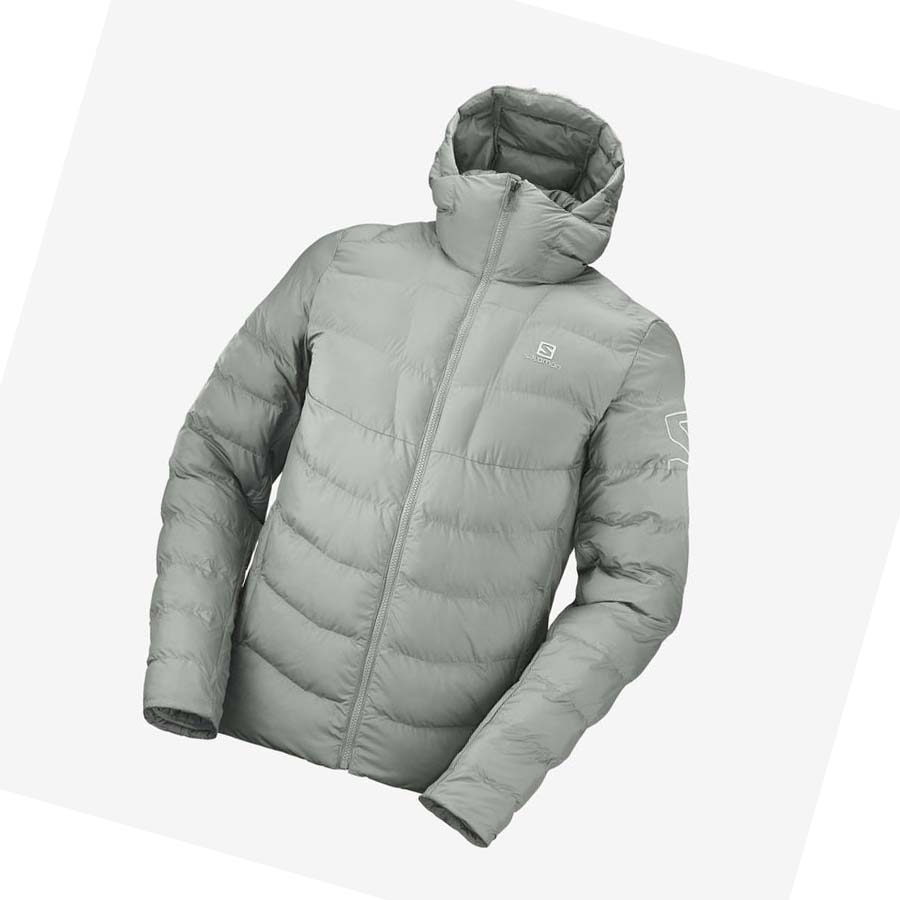 Salomon ESSENTIAL XWARM INSULATED Jakke Herre Olivengrønne | NO2313JPQ