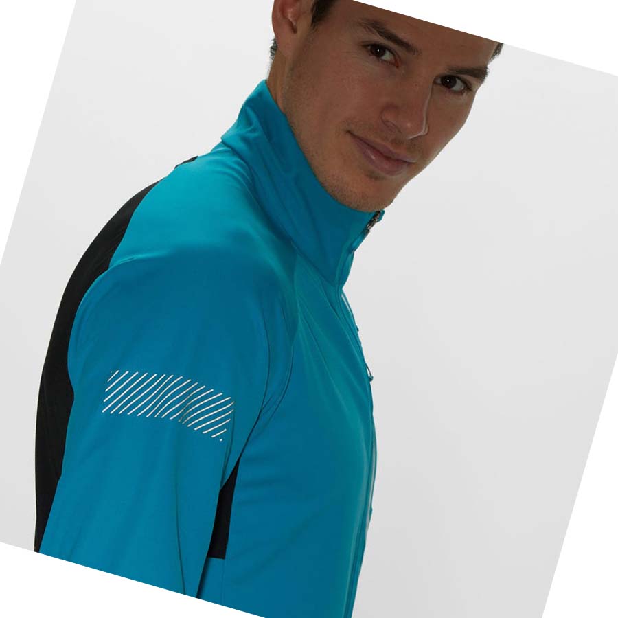 Salomon GORE-TEX INFINIUM™ WINDSTOPPER® PRO Jakke Herre Svarte | NO2365BEX