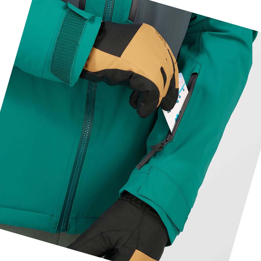 Salomon HIGHLAND INSULATED Jakke Herre Grønn | NO2330ILH