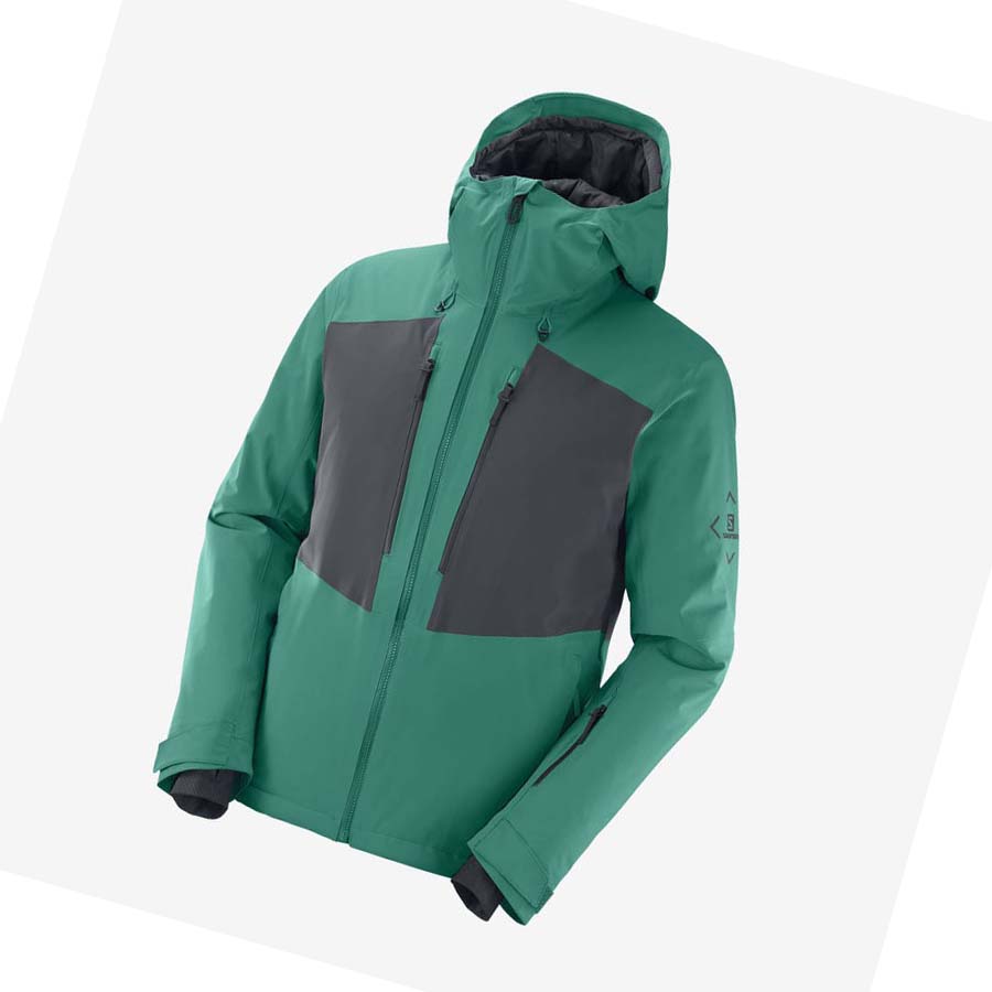 Salomon HIGHLAND INSULATED Jakke Herre Grønn | NO2330ILH