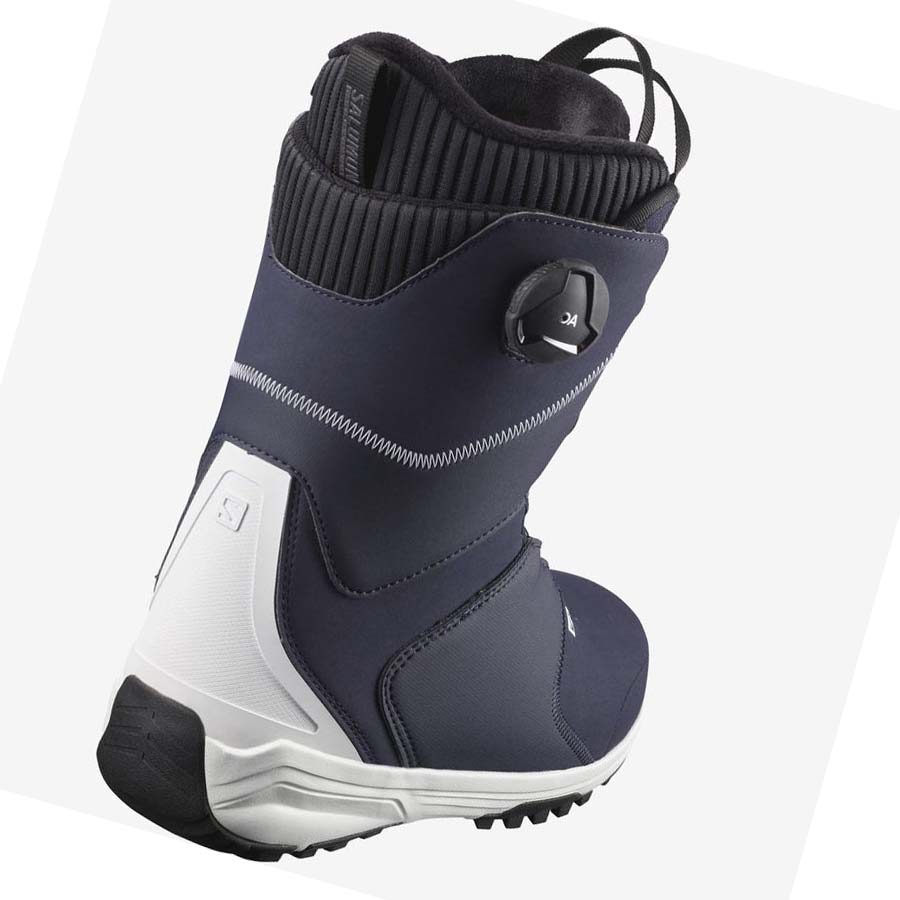 Salomon KIANA DUAL BOA Skistøvler Dame Blå | NO3537MQZ