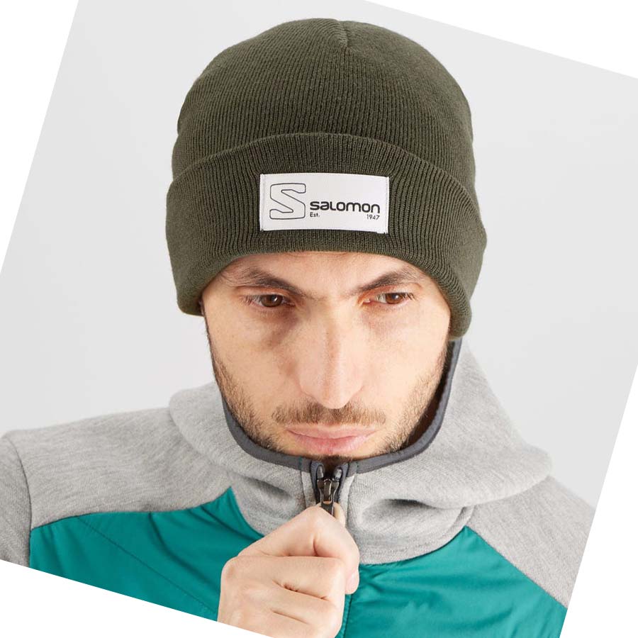 Salomon OUTLIFE LOGO Hatt Dame Olivengrønne | NO3467GSO