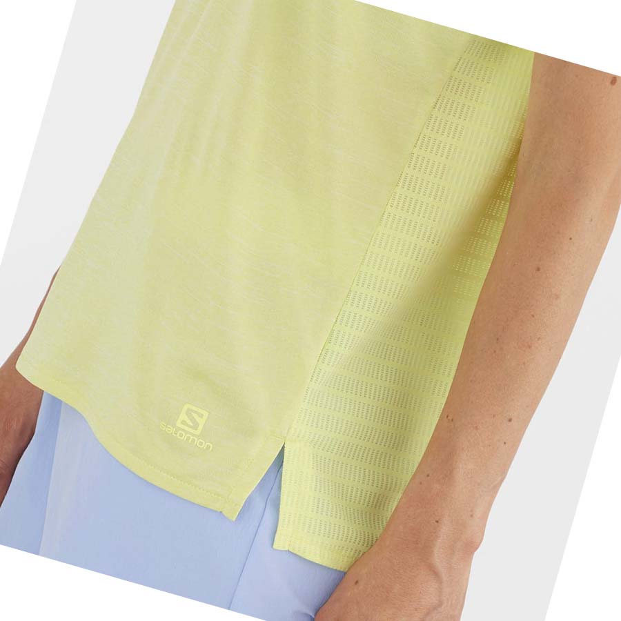 Salomon OUTLINE SUMMER T-skjorte Dame Mint | NO3077ILH