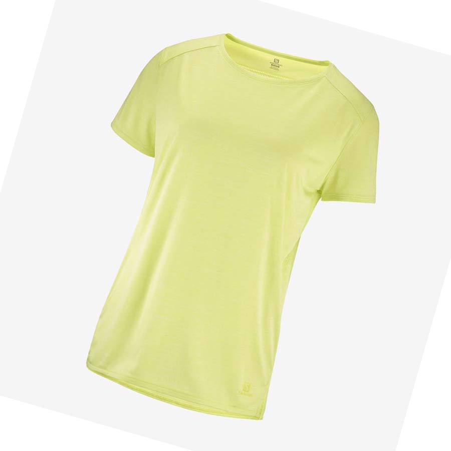 Salomon OUTLINE SUMMER T-skjorte Dame Mint | NO3077ILH