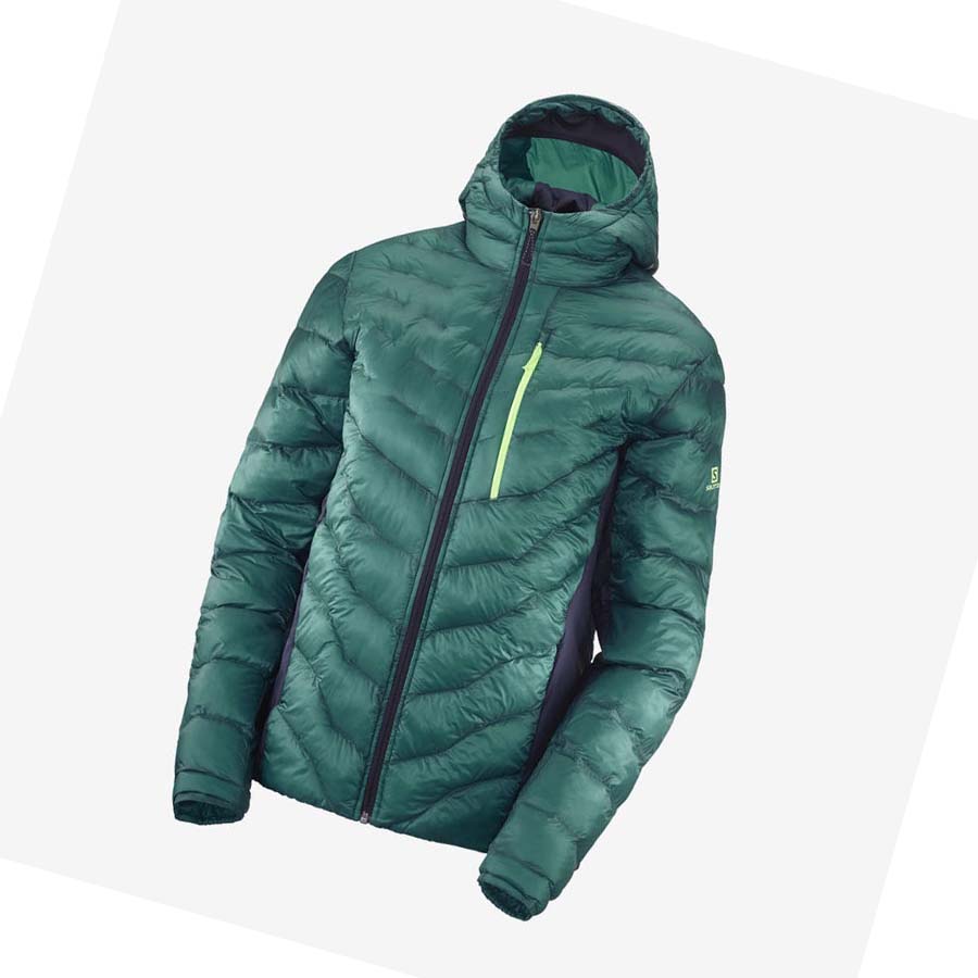 Salomon OUTPEAK PRIMALOFT INSULATED Jakke Dame Grønn | NO3182OKI