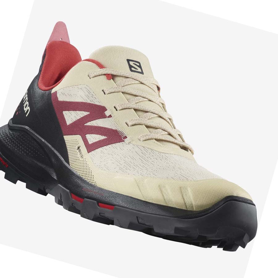 Salomon OUTPULSE GORE-TEX Fjellsko Herre Beige | NO2043TCE