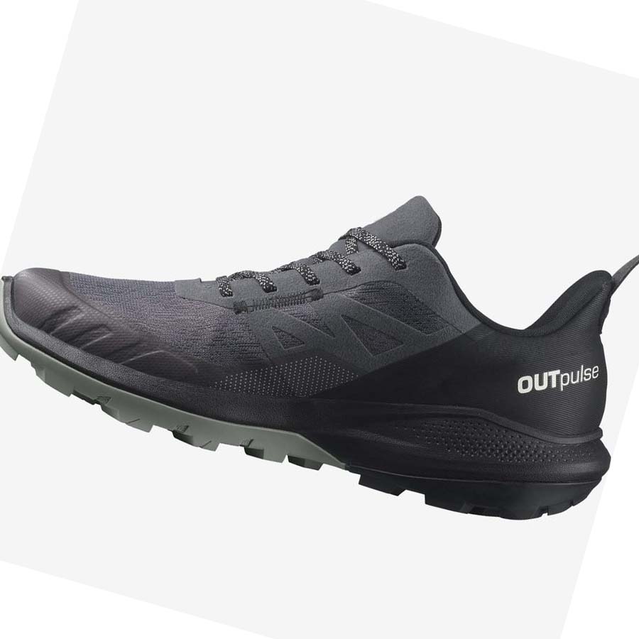 Salomon OUTPULSE GORE-TEX Fjellsko Herre Grå | NO2044YXF