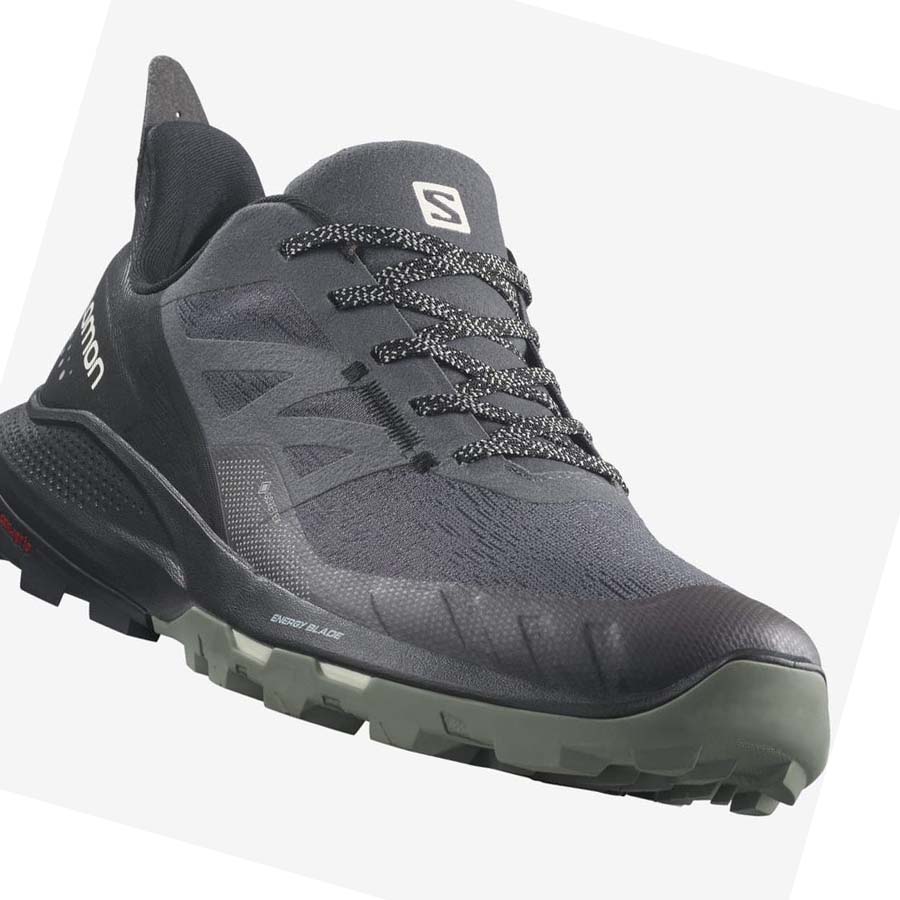 Salomon OUTPULSE GORE-TEX Fjellsko Herre Grå | NO2044YXF