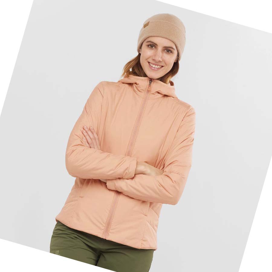 Salomon OUTRACK INSULATED Jakke Dame Rosa | NO3170VRW