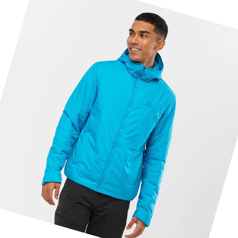 Salomon OUTRACK INSULATED Jakke Herre Blå | NO2305OKI