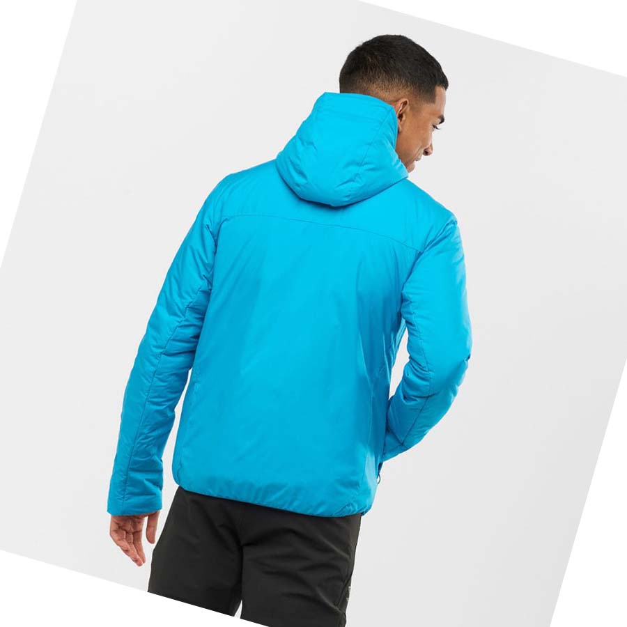 Salomon OUTRACK INSULATED Jakke Herre Blå | NO2305OKI