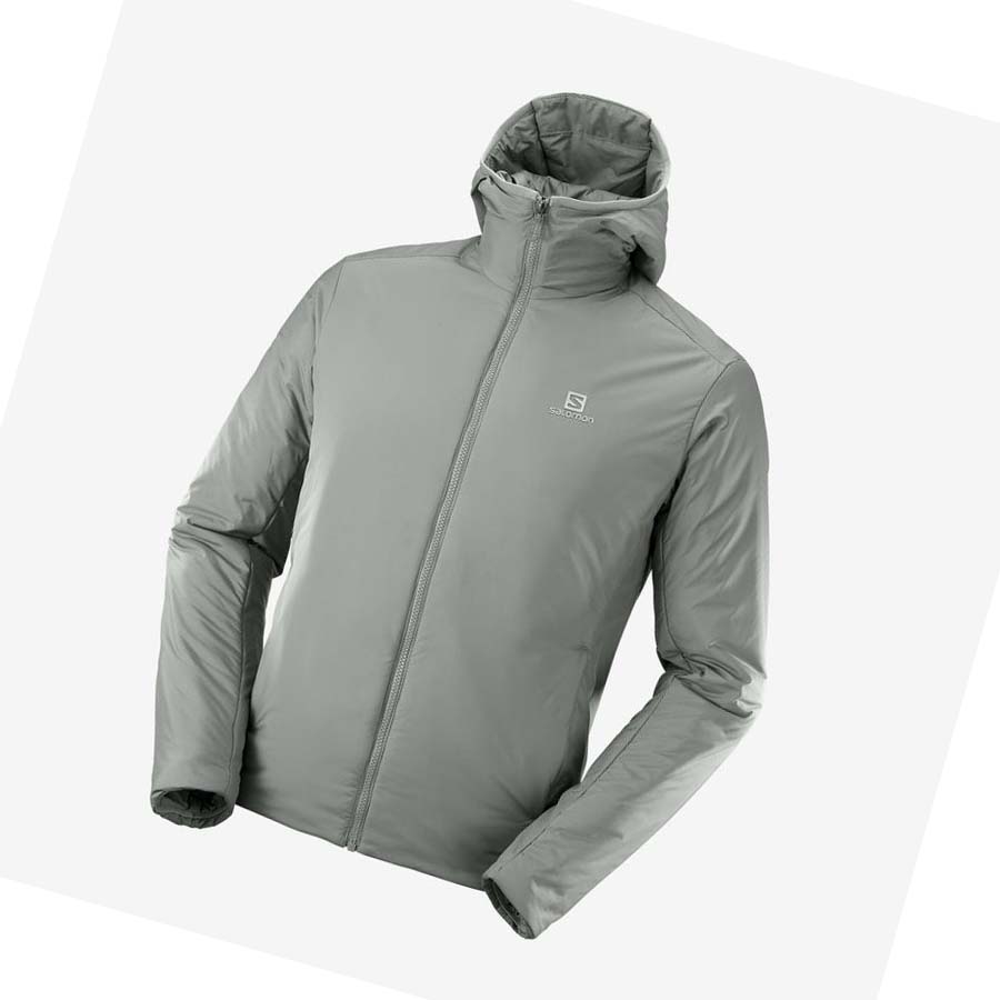 Salomon OUTRACK INSULATED Jakke Herre Olivengrønne | NO2306PJJ