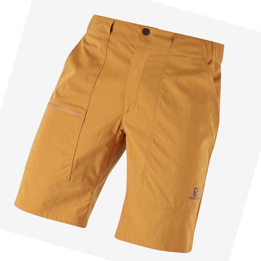 Salomon OUTRACK Shorts Herre Oransje | NO2474WNB