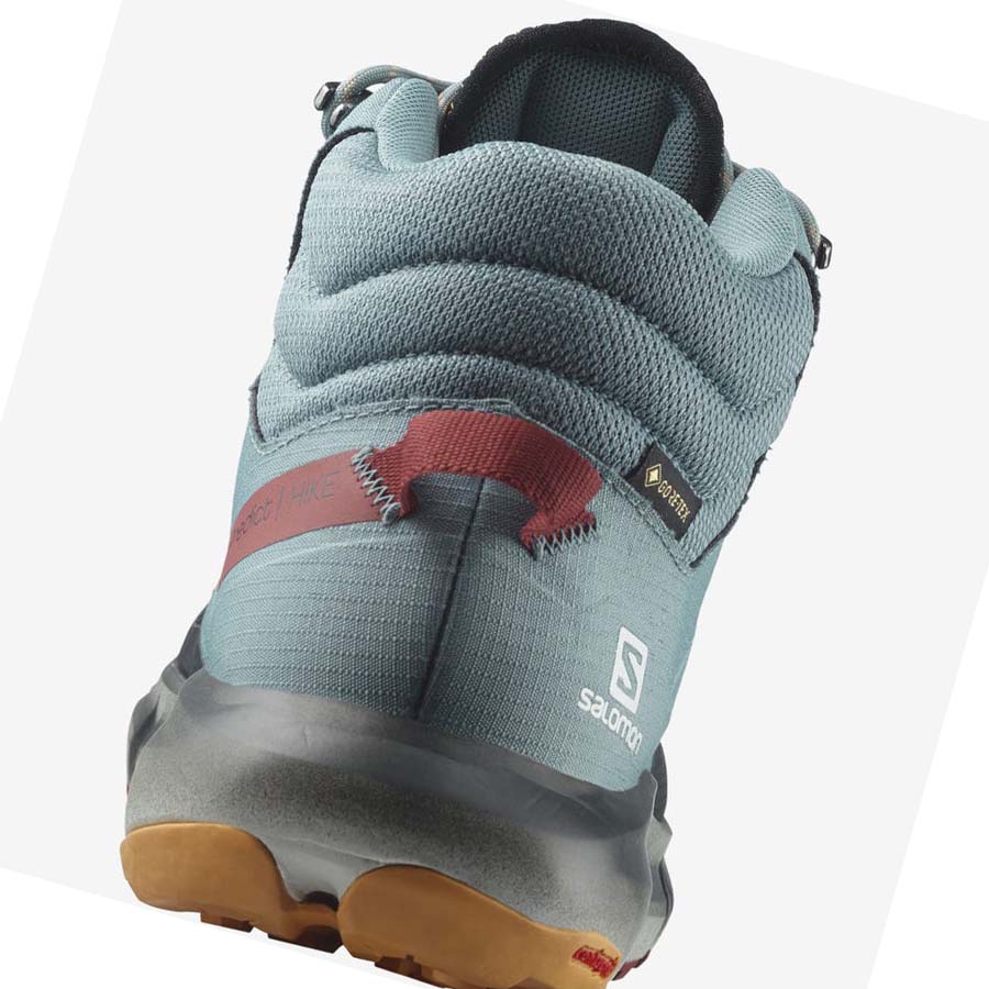 Salomon PREDICT HIKE MID GORE-TEX Fjellsko Herre Turkis | NO2081BEX