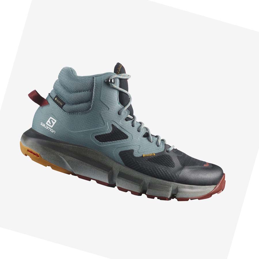 Salomon PREDICT HIKE MID GORE-TEX Fjellsko Herre Turkis | NO2081BEX