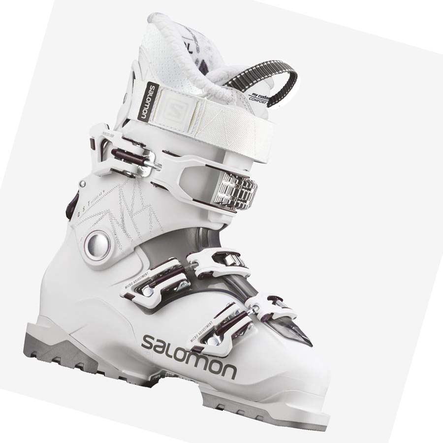 Salomon QST ACCESS 60 Skistøvler Dame Hvite | NO3546OKI