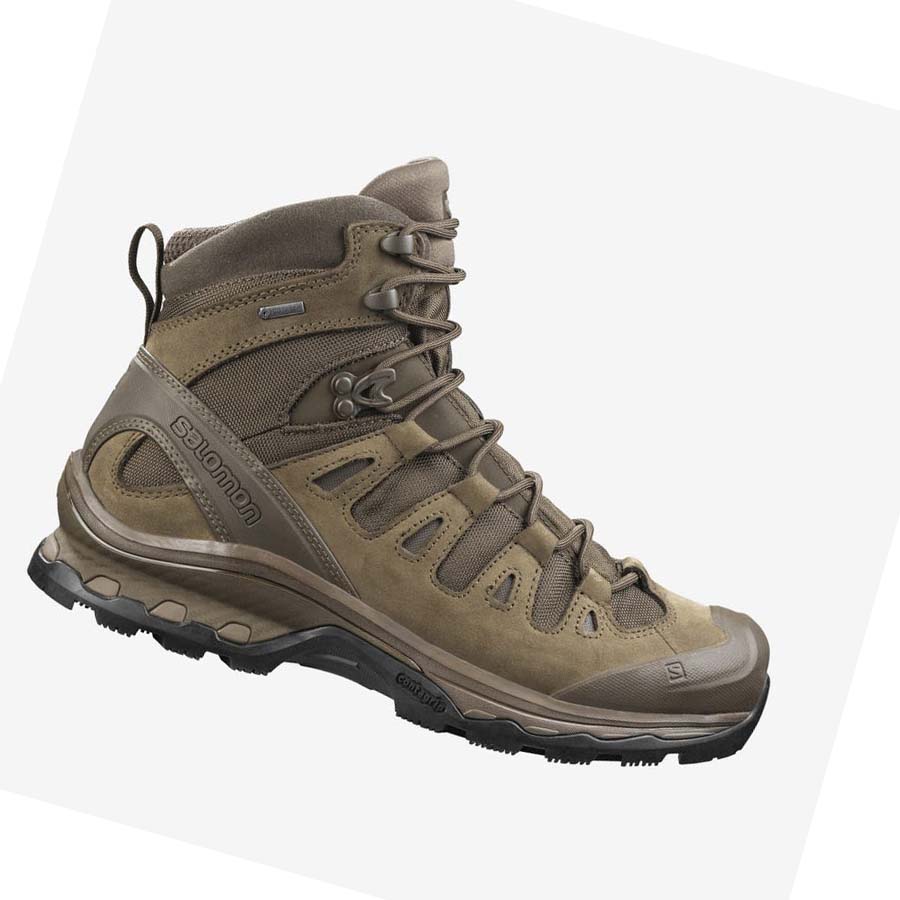 Salomon QUEST 4D GORE-TEX FORCES 2 EN Støvler Herre Brune | NO2259ILH