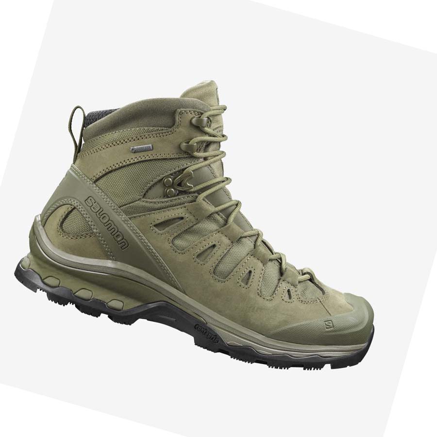 Salomon QUEST 4D GORE-TEX FORCES 2 EN Støvler Dame Grønn | NO3041VRW