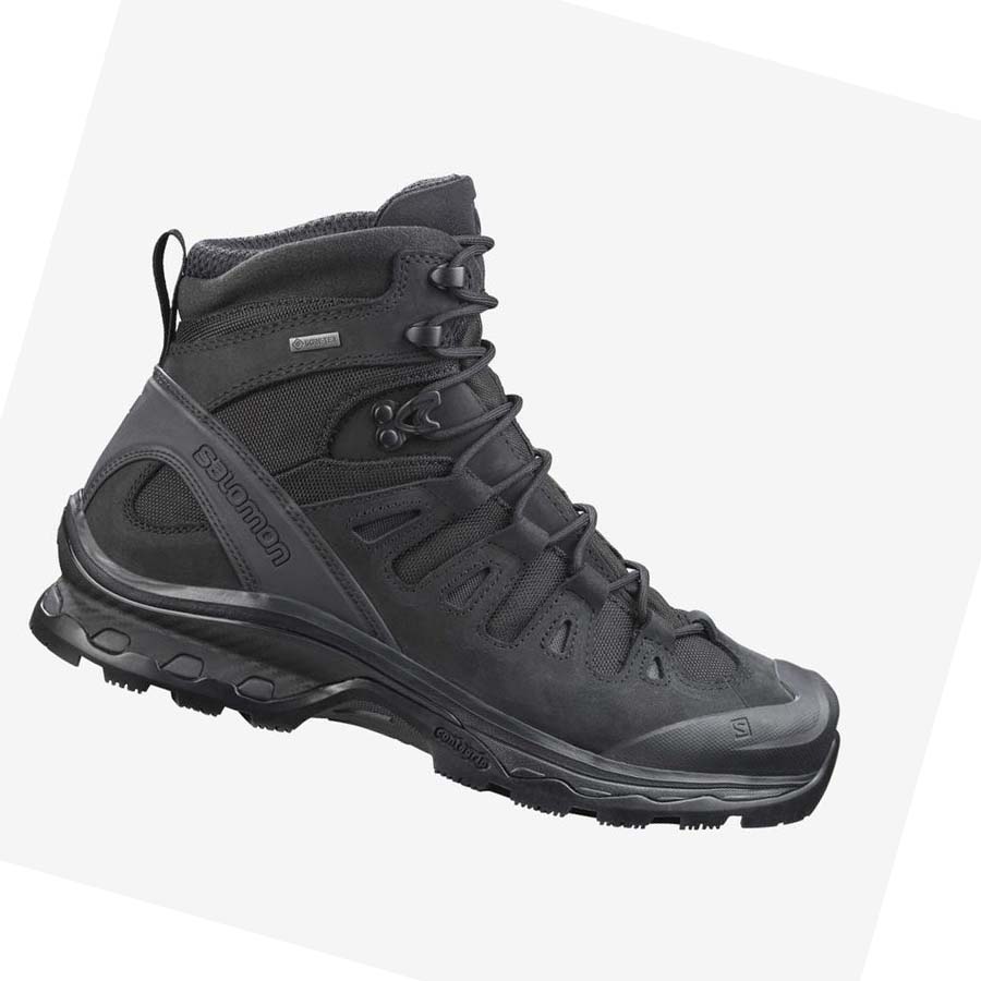 Salomon QUEST 4D GORE-TEX FORCES 2 EN Støvler Dame Svarte | NO3042BEX