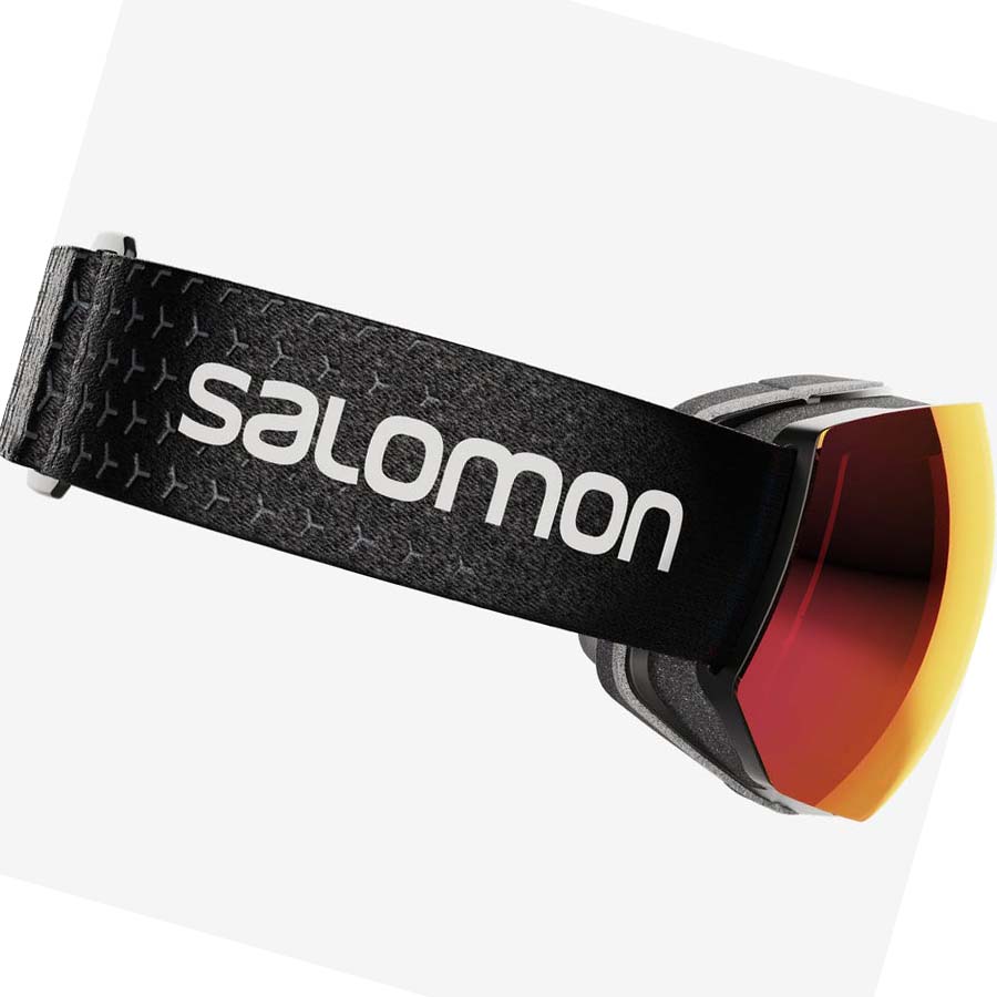 Salomon RADIUM PRO SIGMA Beskyttelsesbriller Herre Svarte Hvite | NO2731NWY