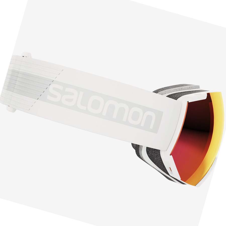 Salomon RADIUM SIGMA Beskyttelsesbriller Herre Hvite | NO2710TCE