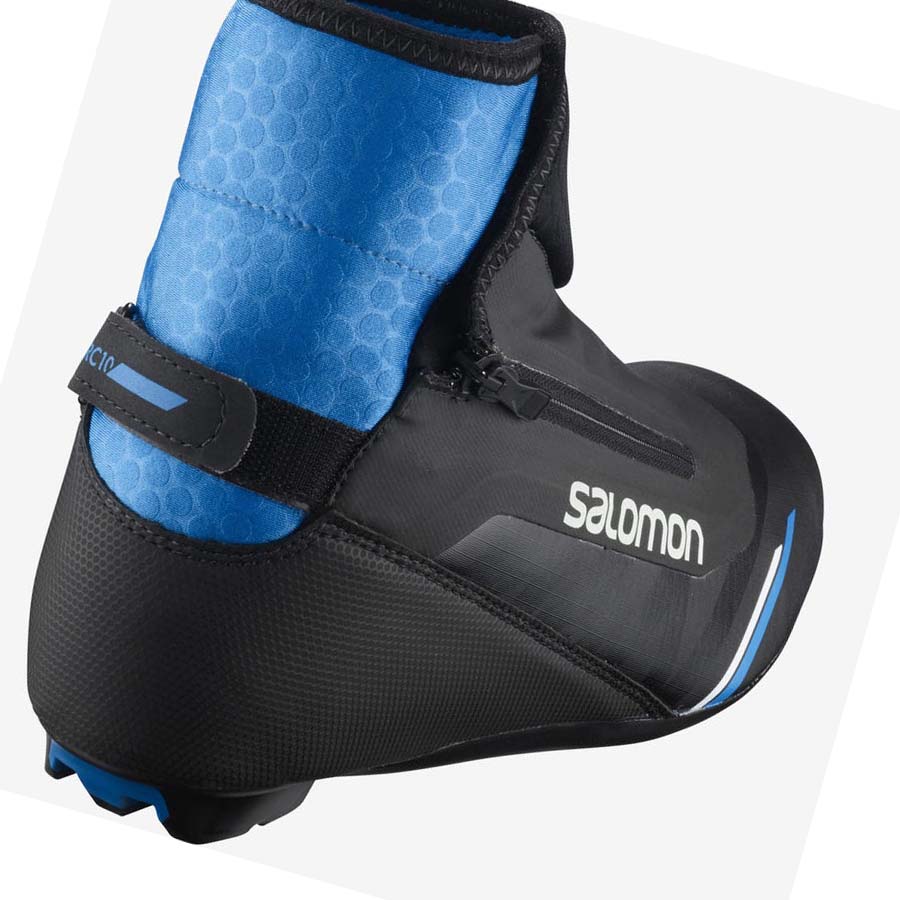 Salomon RC10 PROLINK Skistøvler Dame Svarte Blå | NO3575SGL