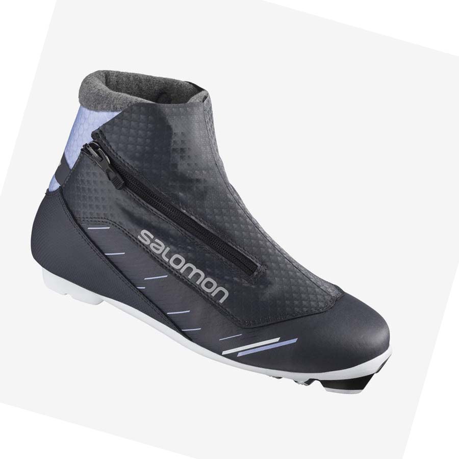 Salomon RC8 VITANE NOCTURNE PROLINK Skistøvler Dame Svarte | NO3576DFM