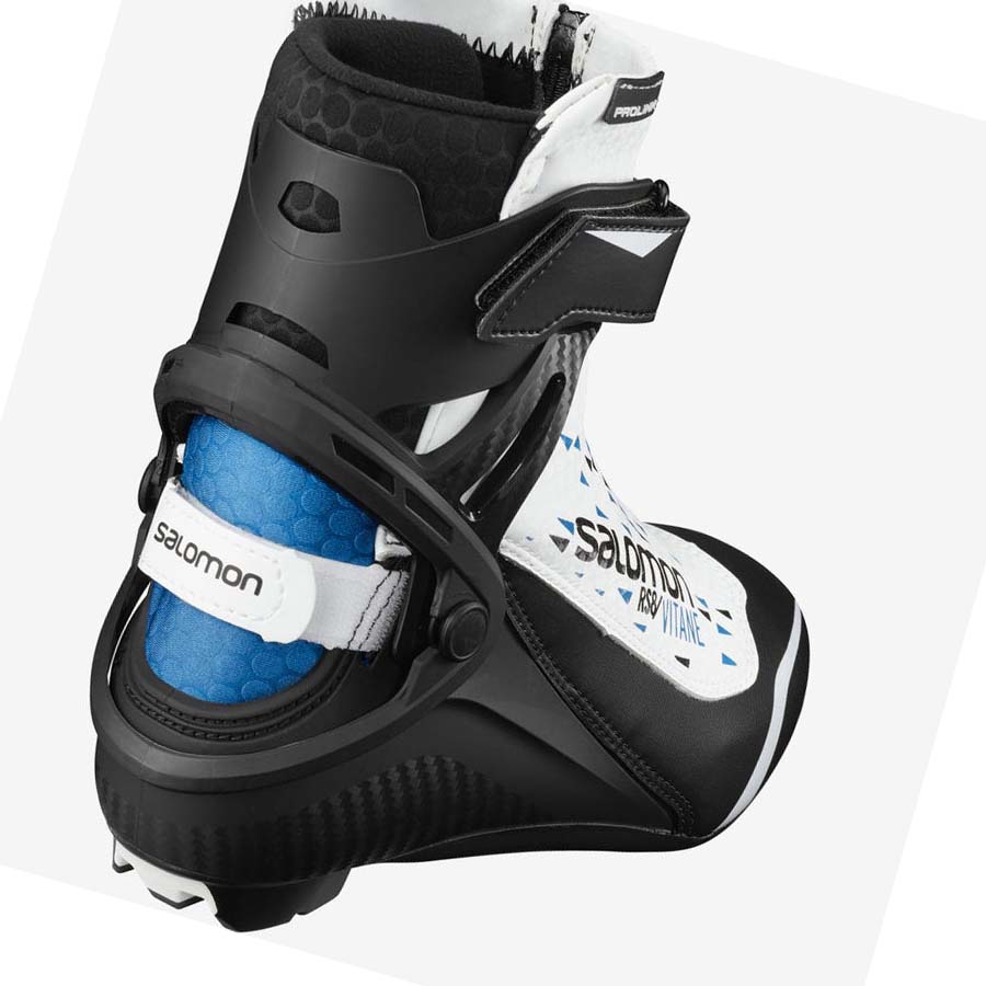 Salomon RS8 VITANE PROLINK Skistøvler Dame Svarte Hvite | NO3568SGL