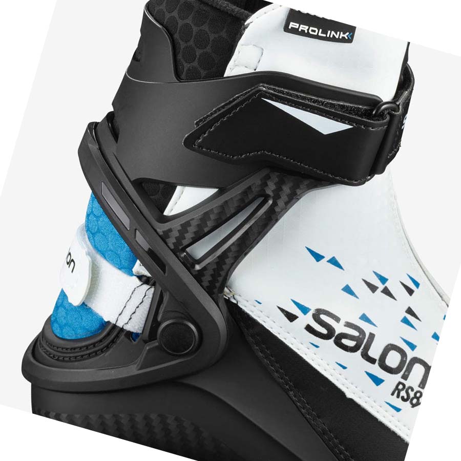 Salomon RS8 VITANE PROLINK Skistøvler Dame Svarte Hvite | NO3568SGL