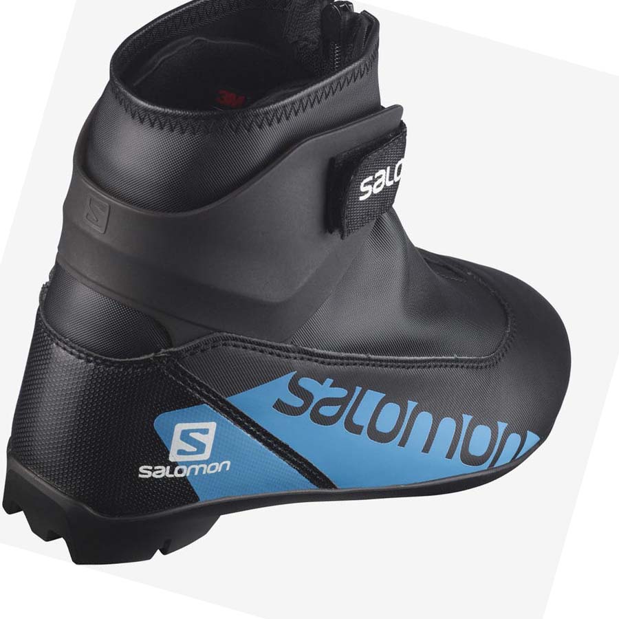 Salomon R/COMBI JUNIOR PROLINK Skistøvler Barn Svarte Blå | NO3605GSO