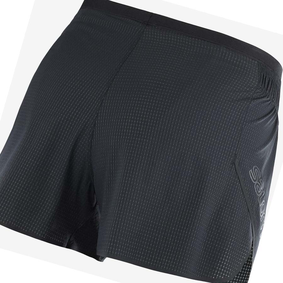 Salomon SENSE AERO 3'' Shorts Dame Svarte | NO3285ILH