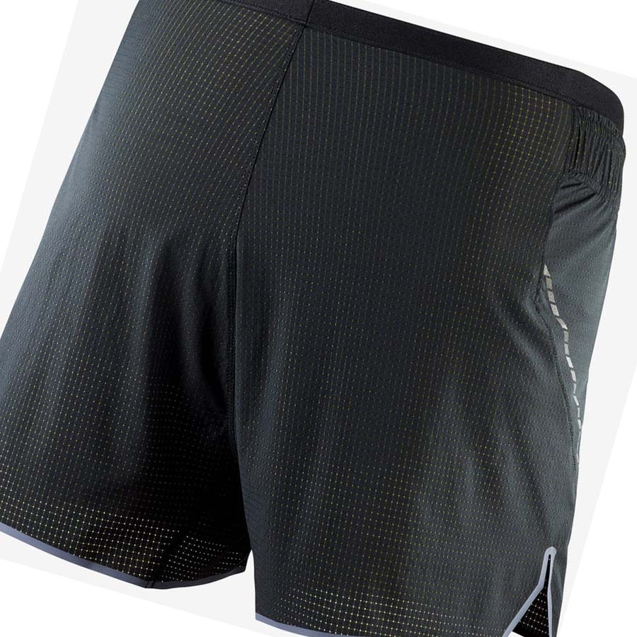 Salomon SENSE AERO 3'' Shorts Herre Svarte | NO2470BEX