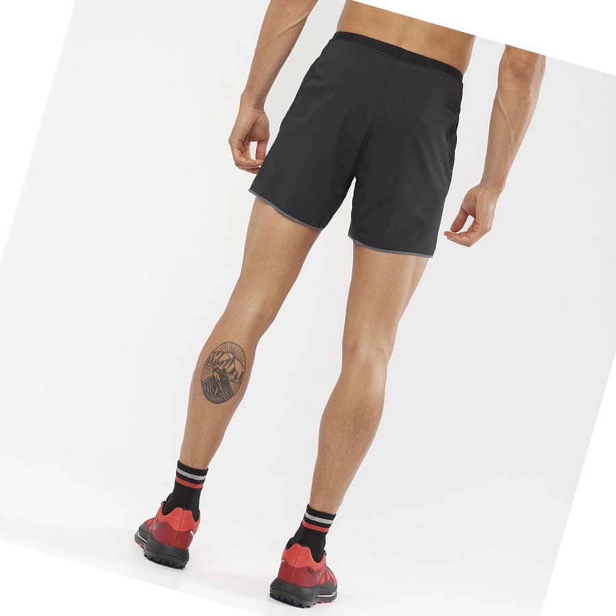 Salomon SENSE AERO 5'' Shorts Herre Svarte | NO2467XYU