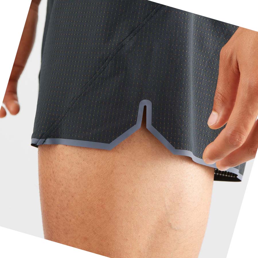 Salomon SENSE AERO 5'' Shorts Herre Svarte | NO2467XYU