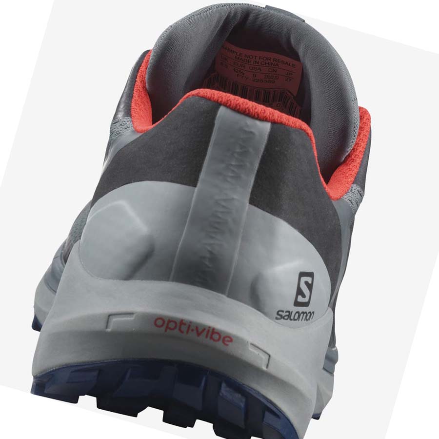 Salomon SENSE RIDE 4 GORE-TEX INVISIBLE FIT Trail Løpesko Herre Olivengrønne | NO2107BEX