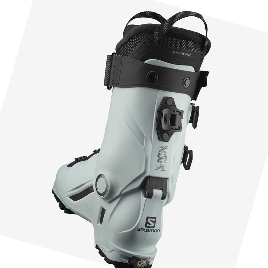 Salomon SHIFT PRO 110 AT Skistøvler Dame Blå Svarte | NO3542TCE