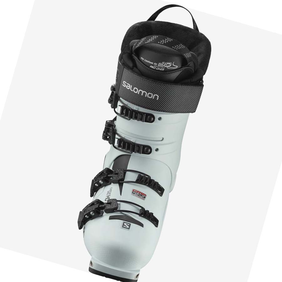 Salomon SHIFT PRO 110 AT Skistøvler Dame Blå Svarte | NO3542TCE